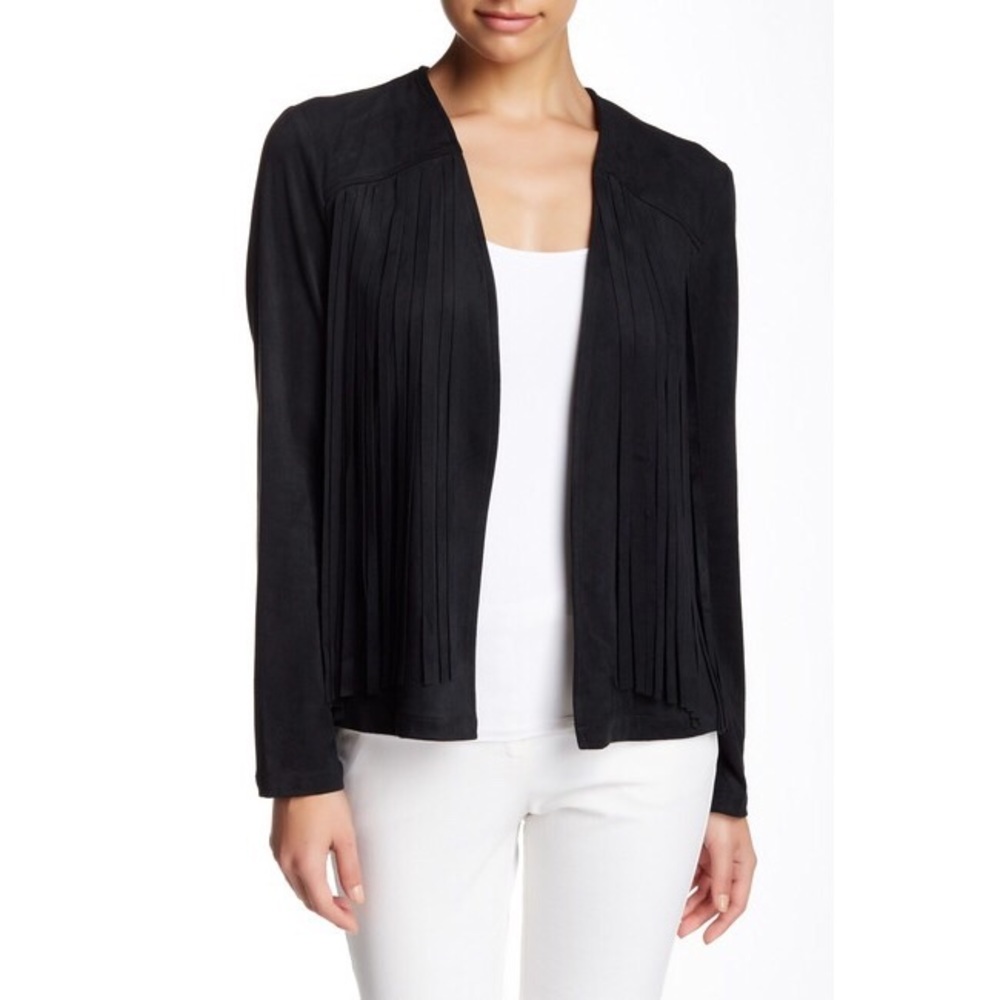 Cupcakes & Cashmere Jimi Faux Suede Jacket